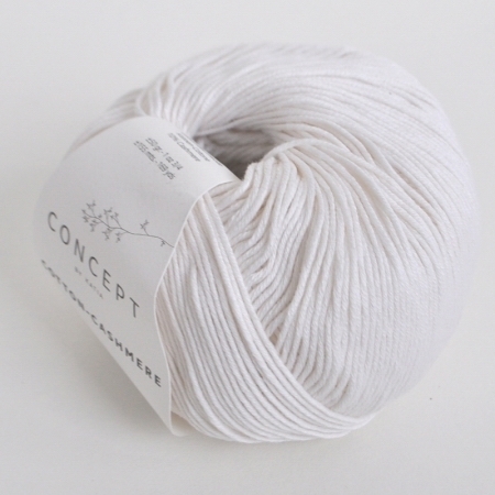Пряжа для вязания и рукоделия Cotton-Cashmere (Katia) цвет 52, 155 м