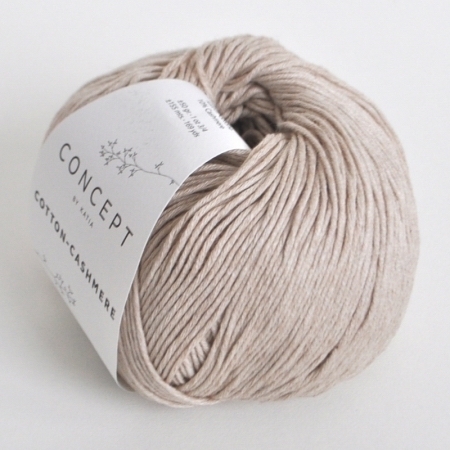 Пряжа для вязания и рукоделия Cotton-Cashmere (Katia) цвет 54, 155 м