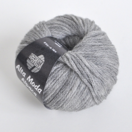Пряжа для вязания и рукоделия Alta Moda Alpaca (Lana Grossa) цвет 12, 140 м