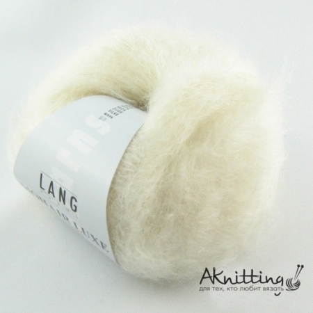 Пряжа для вязания и рукоделия Mohair Luxe (Lang Yarns) цвет 0094, 175 м