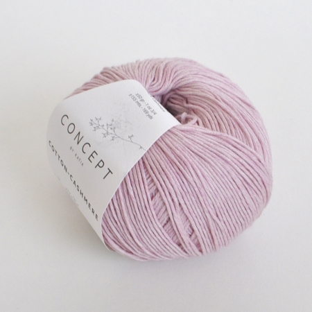 Пряжа для вязания и рукоделия Cotton-Cashmere (Katia) цвет 64, 155 м