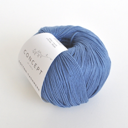 Пряжа для вязания и рукоделия Cotton-Cashmere (Katia) цвет 65, 155 м