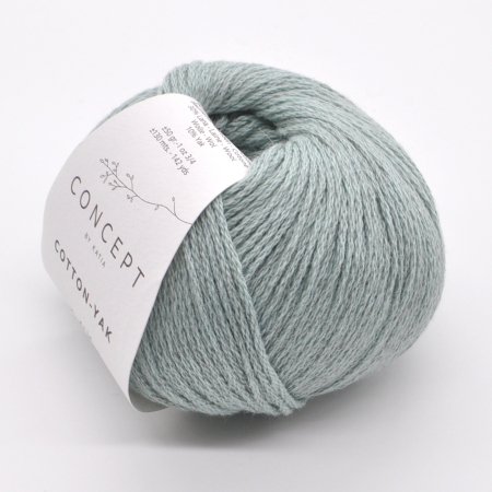 Пряжа для вязания и рукоделия Cotton - Yak (Katia) цвет 111, 130 м