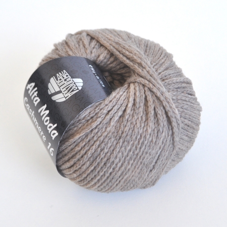 Пряжа для вязания и рукоделия Alta Moda Cashmere 16 (Lana Grossa) цвет 03, 110 м