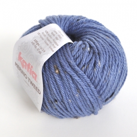 Пряжа для вязания и рукоделия Merino Tweed (Katia) цвет 306, 80 м