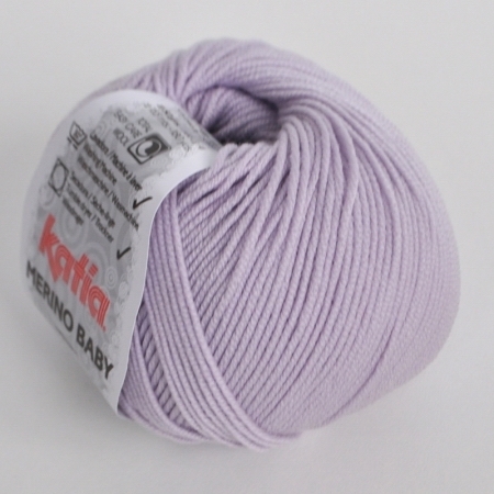 Пряжа для вязания и рукоделия Merino Baby (Katia) цвет 66, 165 м