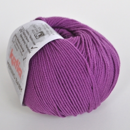 Пряжа для вязания и рукоделия Merino Baby (Katia) цвет 47, 165 м
