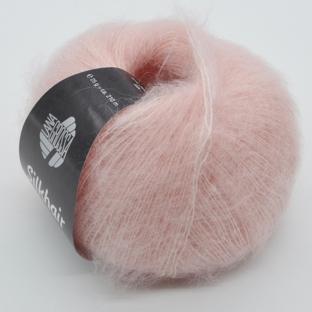 Пряжа для вязания и рукоделия Silkhair (Lana Grossa) цвет 86, 210 м