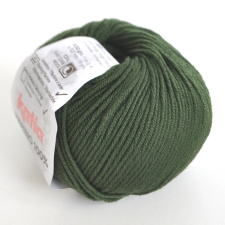 Пряжа для вязания и рукоделия Merino 100% (Katia) цвет 23, 102 м
