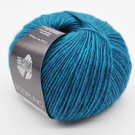 Пряжа для вязания и рукоделия Ecopuno (Lana Grossa) цвет 012, 215 м