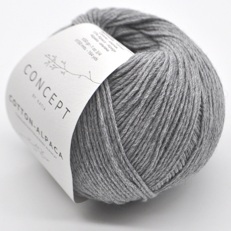Пряжа для вязания и рукоделия Cotton-Alpaca (Katia) цвет 84, 150 м