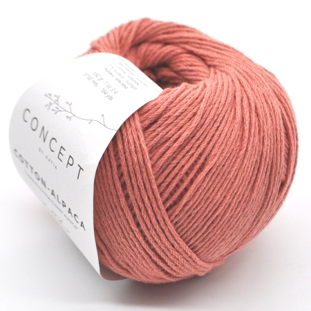 Пряжа для вязания и рукоделия Cotton-Alpaca (Katia) цвет 88, 150 м