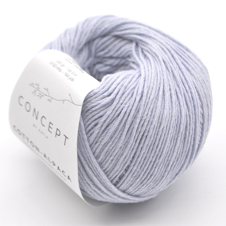Пряжа для вязания и рукоделия Cotton-Alpaca (Katia) цвет 92, 150 м