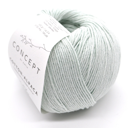 Пряжа для вязания и рукоделия Cotton-Alpaca (Katia) цвет 95, 150 м