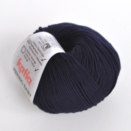 Пряжа для вязания и рукоделия Merino Baby (Katia) цвет 5, 165 м