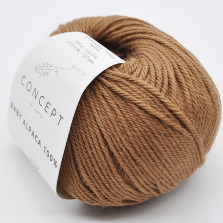 Пряжа для вязания и рукоделия Baby Alpaca (Katia) цвет 508, 125 м