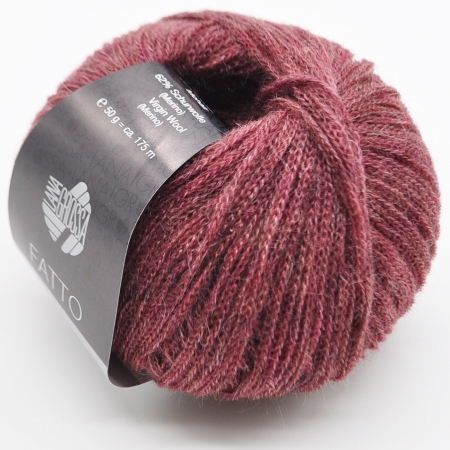 Пряжа для вязания и рукоделия Fatto (Lana Grossa) цвет 003, 175 м