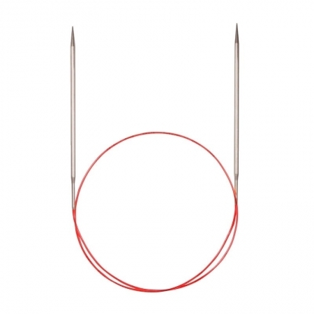  Спицы для кругового вязания с удлиненным кончиком 775-7, 40 см / 2 мм (Addi)