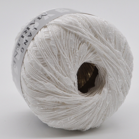 Пряжа для вязания и рукоделия Marlene (Lang Yarns) цвет 001, 140 м