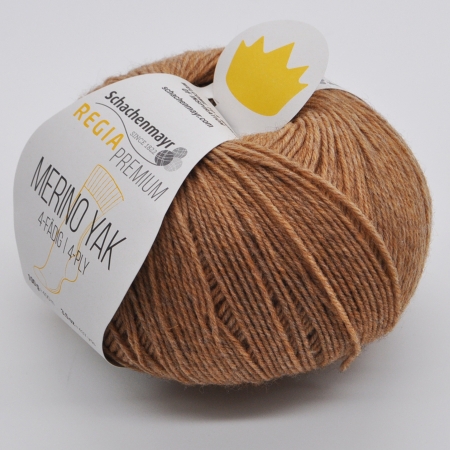 Пряжа для вязания и рукоделия Merino-Yak (Regia) цвет 07505, 400