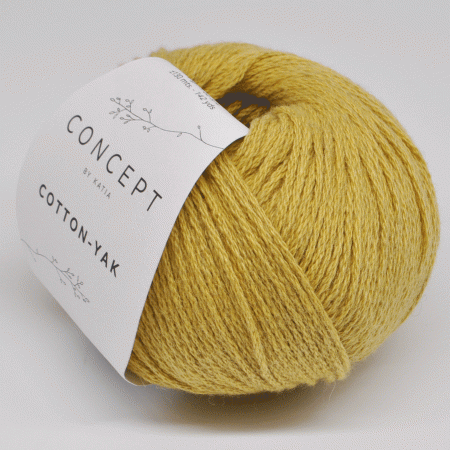 Пряжа для вязания и рукоделия Cotton - Yak (Katia) цвет 118, 130 м