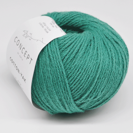 Пряжа для вязания и рукоделия Cotton - Yak (Katia) цвет 122, 130 м