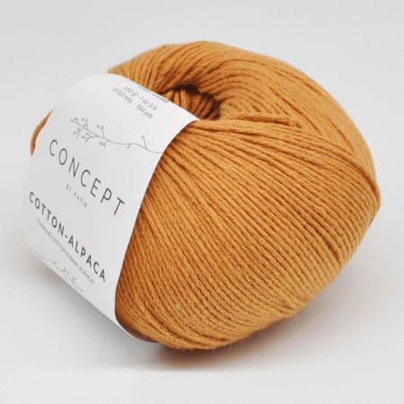 Пряжа для вязания и рукоделия Cotton-Alpaca (Katia) цвет 98, 150 м