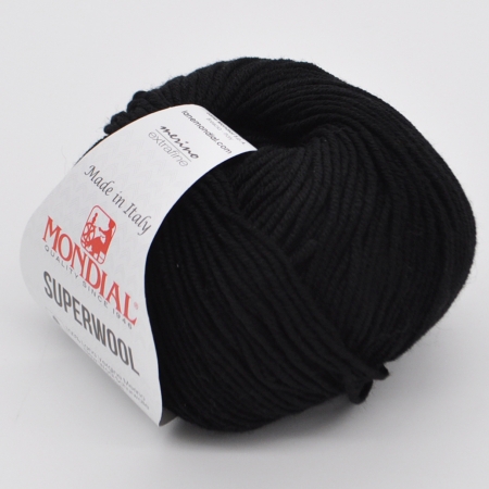 Пряжа для вязания и рукоделия Superwool (Mondial) цвет 0200, 125 м
