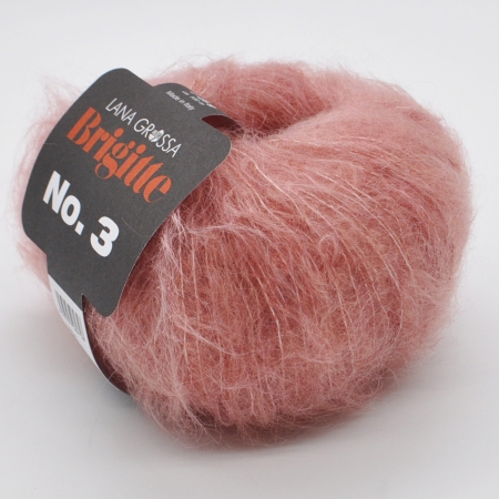Пряжа для вязания и рукоделия Brigitte 3 (Lana Grossa) цвет 025, 100 м