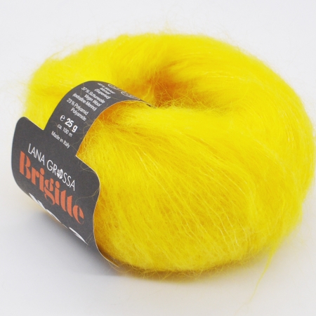 Пряжа для вязания и рукоделия Brigitte 3 (Lana Grossa) цвет 001, 100 м