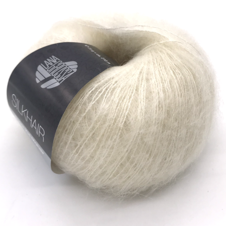 Пряжа для вязания и рукоделия Silkhair (Lana Grossa) цвет 052, 210 м