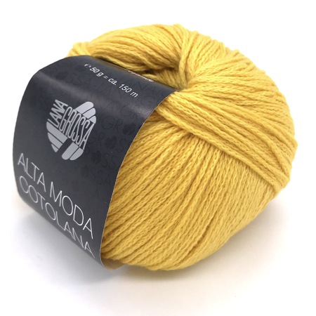 Пряжа для вязания и рукоделия Alta Moda Cotolana (Lana Grossa) цвет 001, 150 м