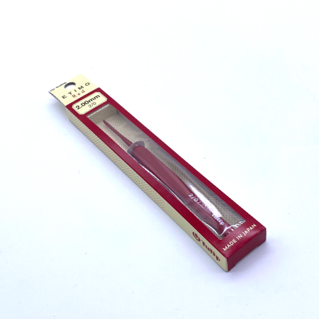  Крючок с ручкой Etimo Red, 2 мм (красный)