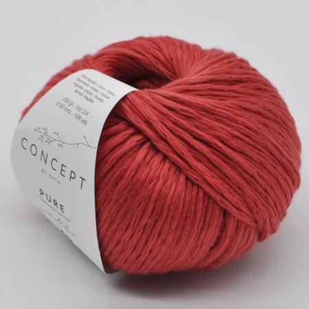 Пряжа для вязания и рукоделия Pure (Katia) цвет 73, 100 м