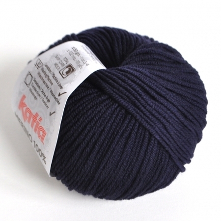 Пряжа для вязания и рукоделия Merino 100% (Katia) цвет 5, 102 м