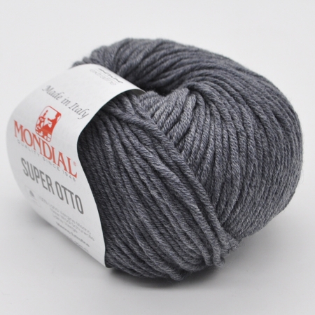 Пряжа для вязания и рукоделия Super Otto (Mondial) цвет 0800, 90 м