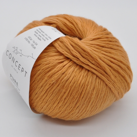Пряжа для вязания и рукоделия Pure (Katia) цвет 74, 100 м