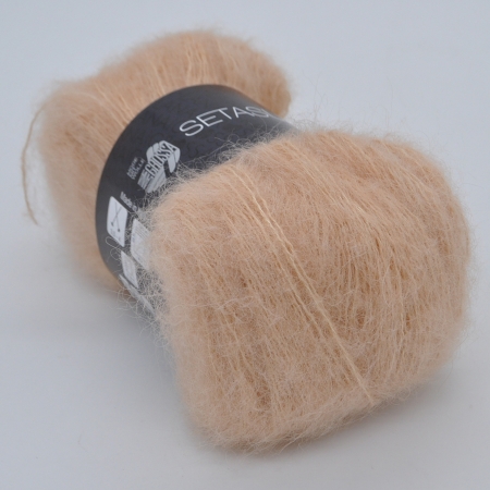Пряжа для вязания и рукоделия Setasuri (Lana Grossa) цвет 003, 212 м