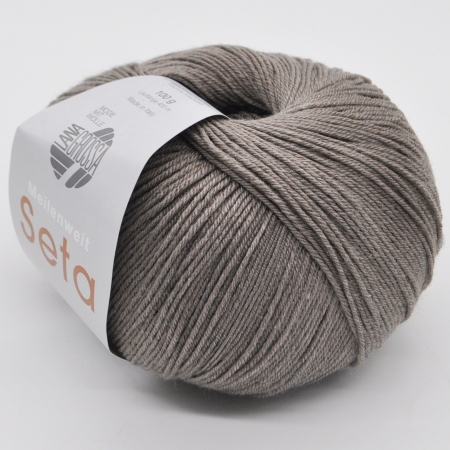 Пряжа для вязания и рукоделия Meilenweit 100 Seta (Lana Grossa) цвет 5, 400 м