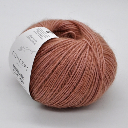 Пряжа для вязания и рукоделия Mohair Cotton (Katia) цвет 74, 225 м