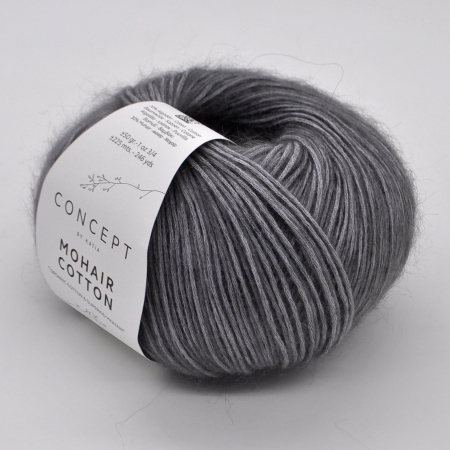 Пряжа для вязания и рукоделия Mohair Cotton (Katia) цвет 71, 225 м