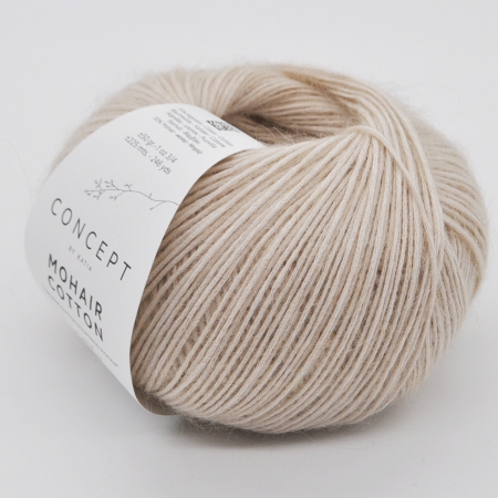 Пряжа для вязания и рукоделия Mohair Cotton (Katia) цвет 77, 225 м