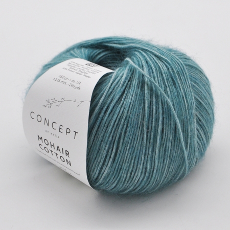 Пряжа для вязания и рукоделия Mohair Cotton (Katia) цвет 84, 225 м