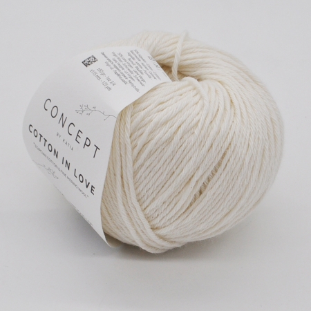 Пряжа для вязания и рукоделия Cotton in Love (Katia) цвет 50, 115 м