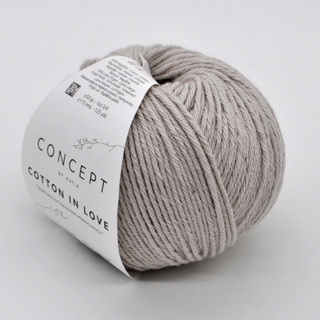 Пряжа для вязания и рукоделия Cotton in Love (Katia) цвет 51, 115 м