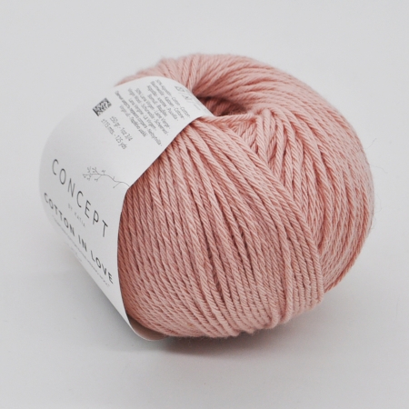 Пряжа для вязания и рукоделия Cotton in Love (Katia) цвет 52, 115 м