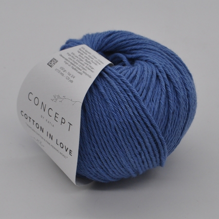 Пряжа для вязания и рукоделия Cotton in Love (Katia) цвет 63, 115 м