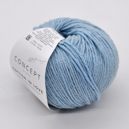 Пряжа для вязания и рукоделия Cotton in Love (Katia) цвет 65, 115 м