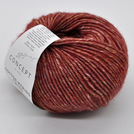 Пряжа для вязания и рукоделия Cotton Merino Tweed (Katia) цвет 500, 105 м