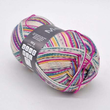 Пряжа для вязания и рукоделия Meilenweit 100 Fondo (Lana Grossa) цвет 7876, 420 м
